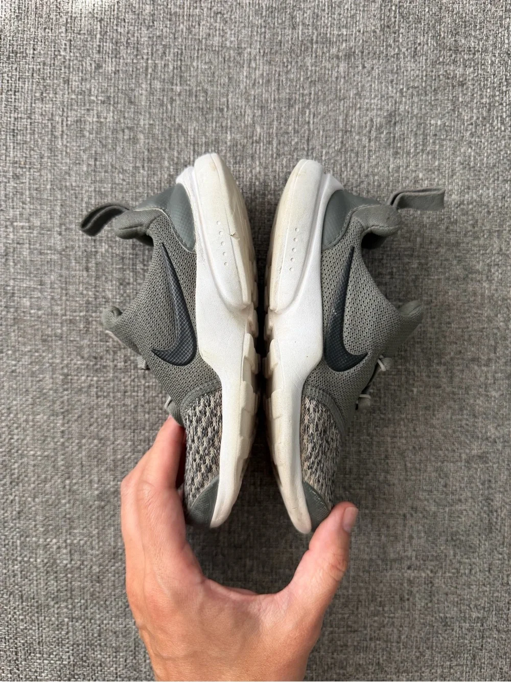 Nike RT Live Gray Slip-On Athletic Sneakers Toddler size 10C